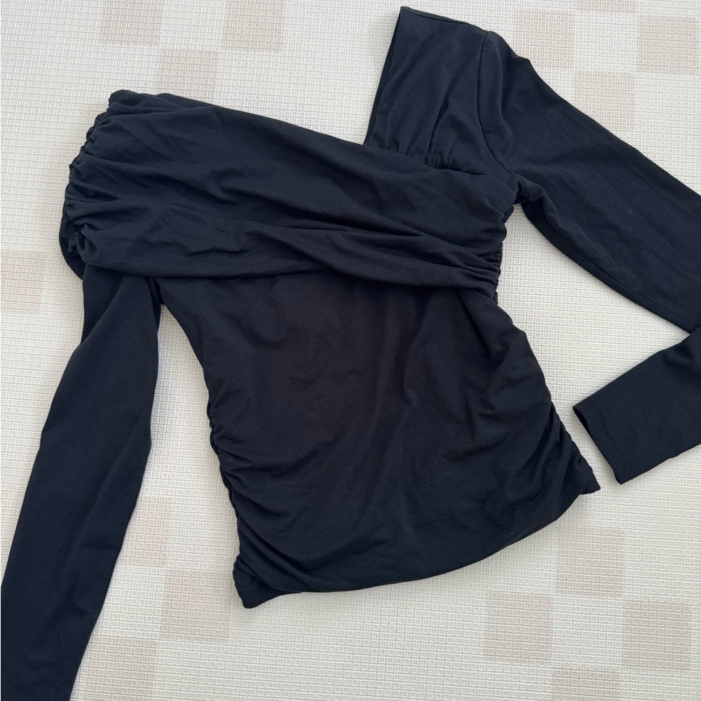 Abercrombie Black Off-Shoulder Women's Top